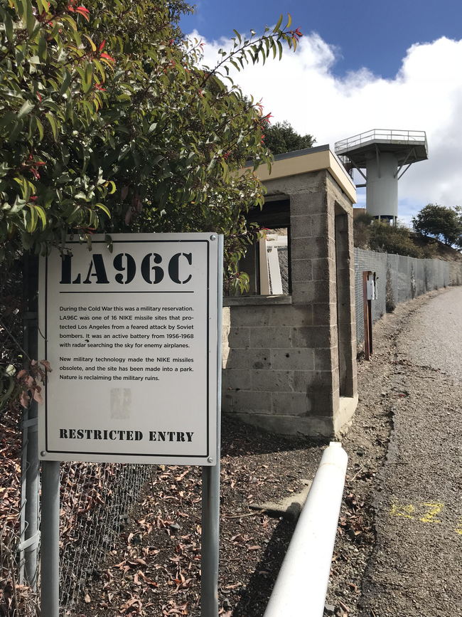 LA-96C Nike Missile Base - March 2018 Photo